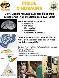 Inside_Dinosaurs REU 2016