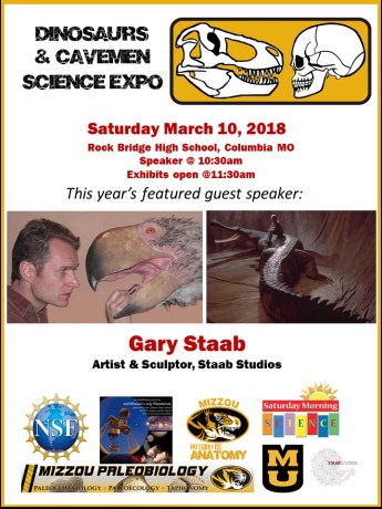 2018 Dinosaurs&amp;Cavemen Flyer